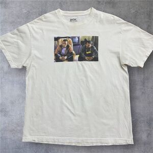 DGK Streetwear "Paid In Full" Box Logo White T-Shirt Cotton Men's Size XL